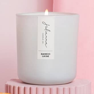 Bamboo Grove | Sweet Grass + Jade Waters + Oak Moss for wholesale by Julianna Candle Co.