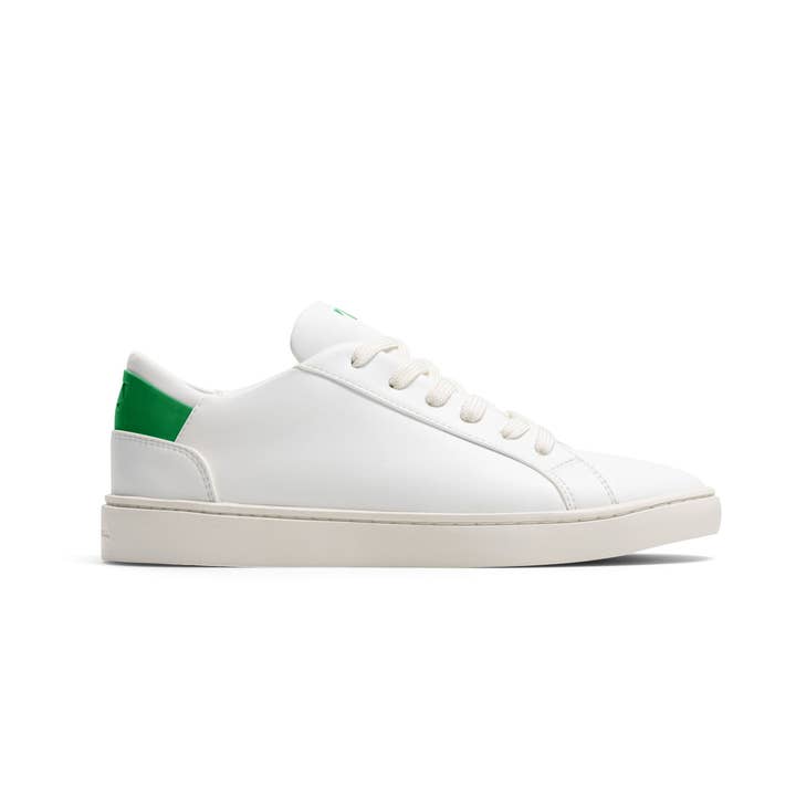 Chaussures à lacets pour femmes | White-Kelly Green pour la vente par Thousand Fell