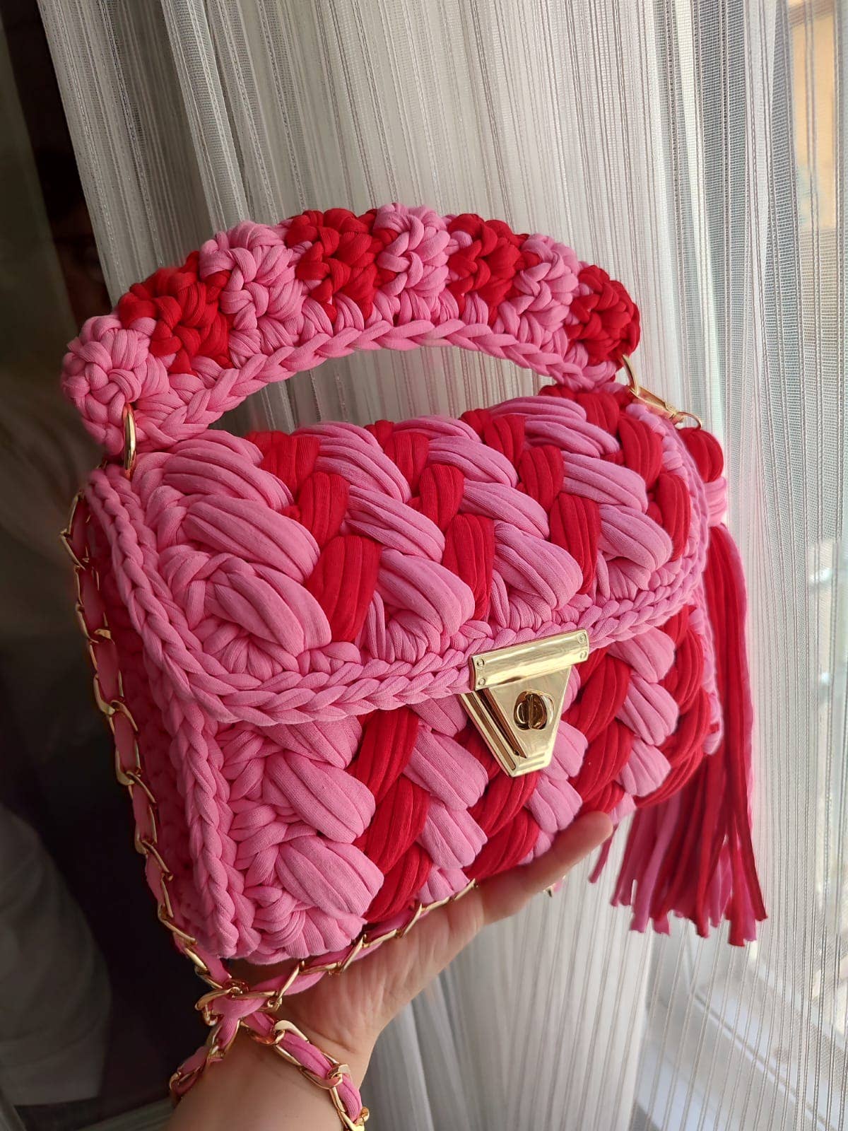 CHQEL - Wholesale Crossbody Bag - Women's - CHQEL Evening Clutch Bag for Women, Handmade Crochet Wedding6