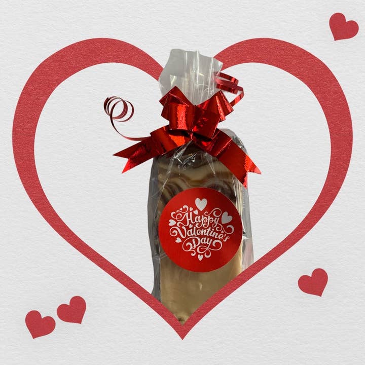 Chocolate Moose Fudge Factory - Vente Fudges - Fudge - Coffret cadeau pour la Saint-Valentin, 2 pièces, violoncelle1