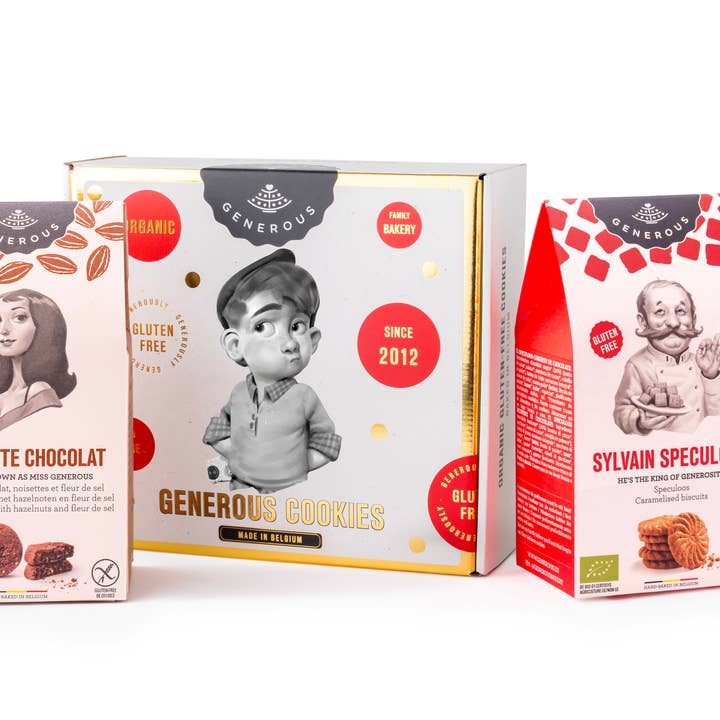 Generous - Wholesale Cookie - Golden Box - 2 packs2