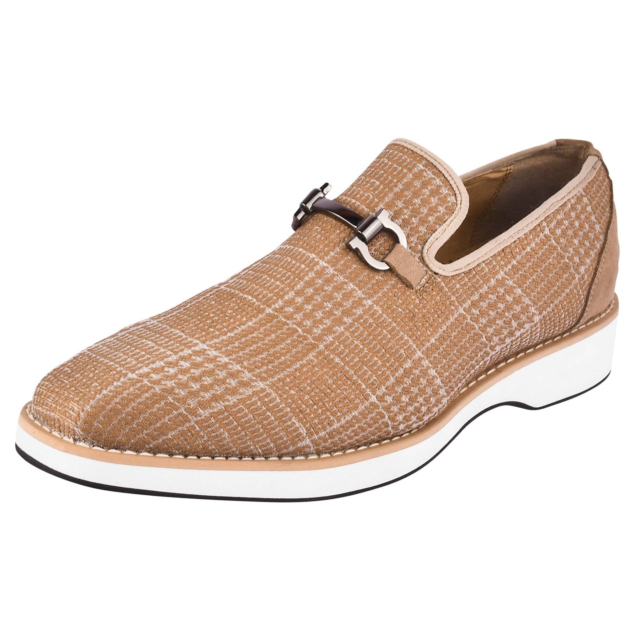 LIBERTYZENO - Wholesale Loafers - Men's - Megaball mens Casual textile printed buckle shoes16