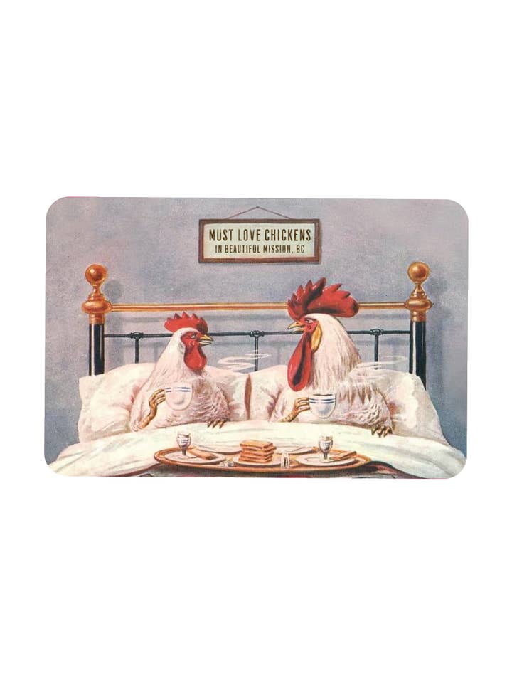 Must Love Chickens for wholesale by Irreverent Cards for Challenging Times