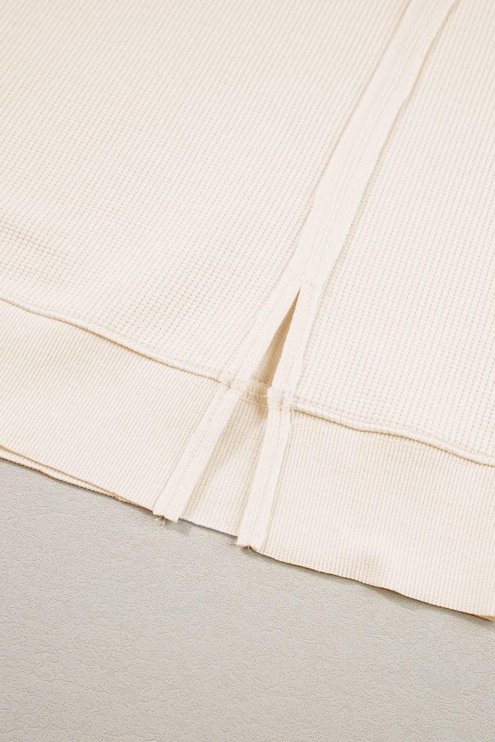 PRETTY BASH - Wholesale Knit Top - Women's - Waffle knit Bishop Sleeve Side Split Top11