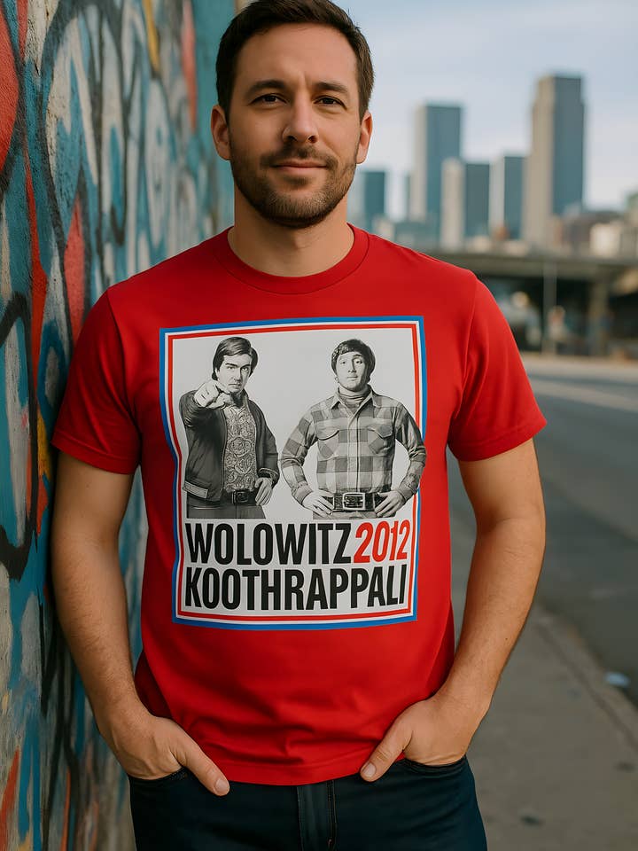 Official Store - Vendita all'ingrosso Maglietta serigrafata - Uomo - Big Bang Theory - Elezioni 2012 Maglietta Premium Morbida da Uomo2