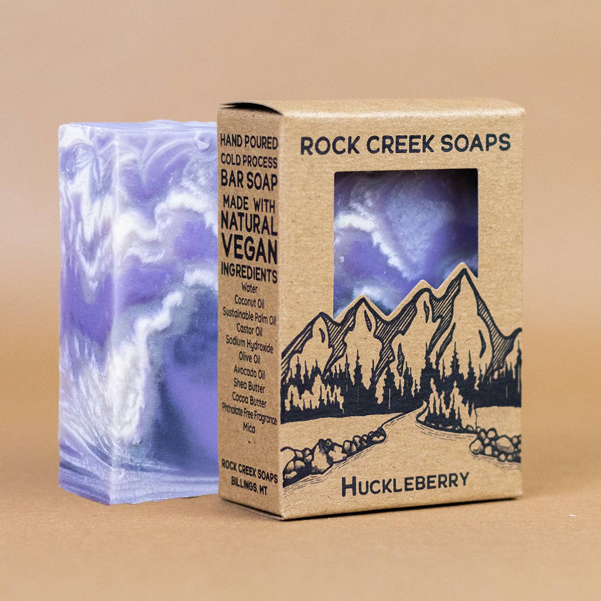 Rock Creek Soaps - Wholesale Bar Soap - Huckleberry Bar Soap8