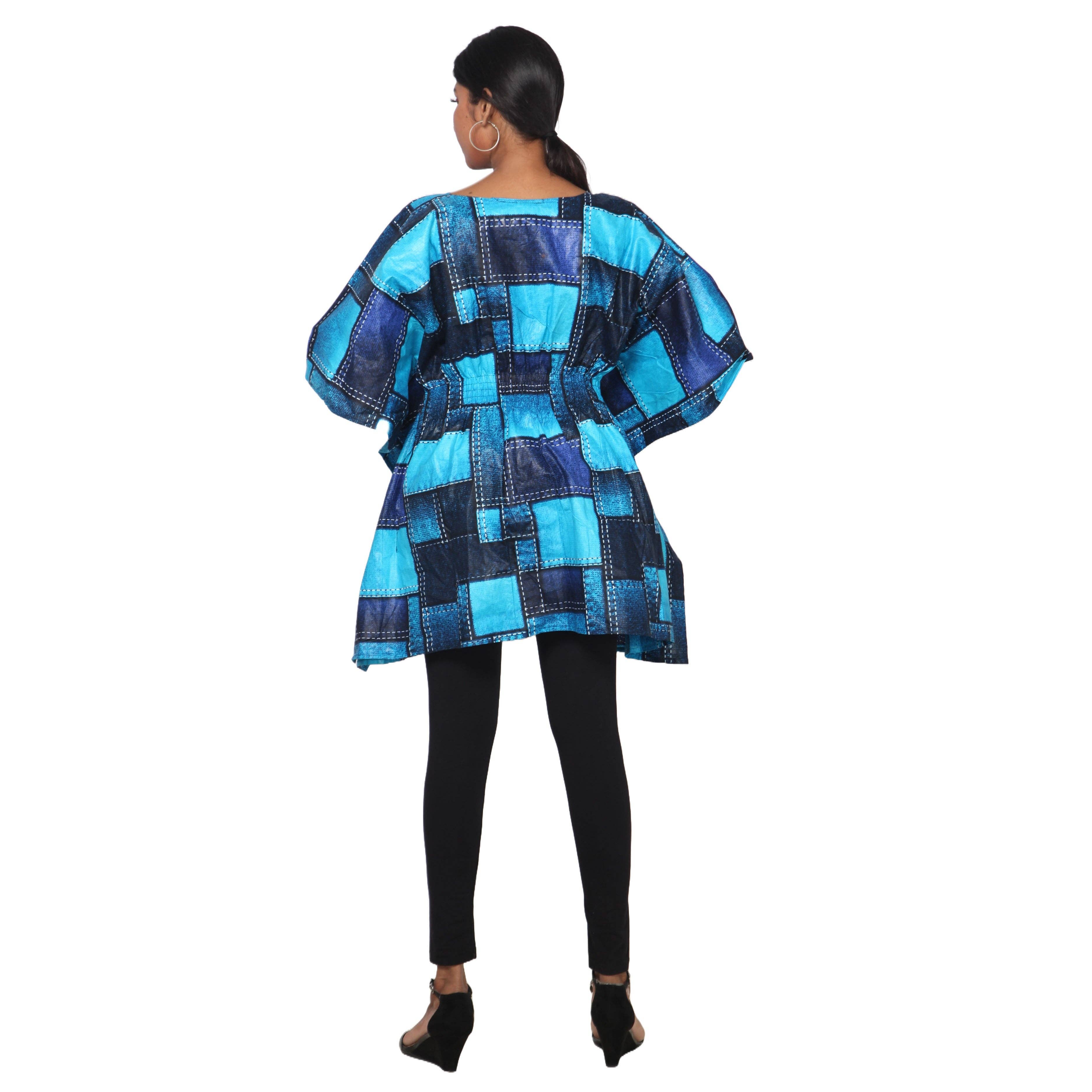 African Stars - Wholesale Kaftan - Women's - Women's Half Kaftan With Elastic Waist -- FI-P1417