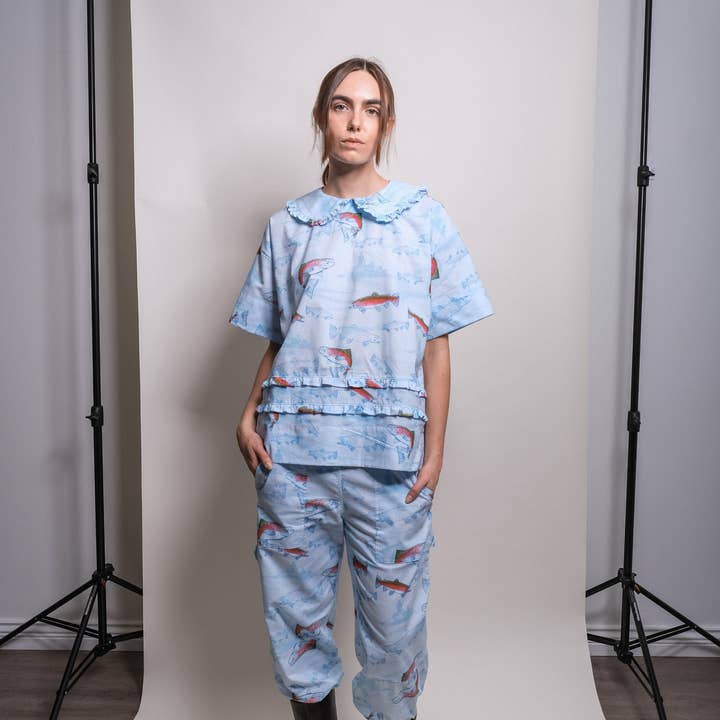 Savella Top in Fish Print and other Purchase Wholesale minaudiere. Free Returns & Net 60 Terms on Faire trending on Faire.