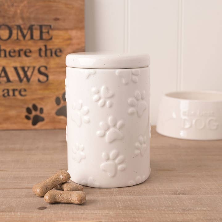 WIDDOP and Co. - Vente Gamelle – chat et chien - Pot à friandises Best of Breed Paw Prints