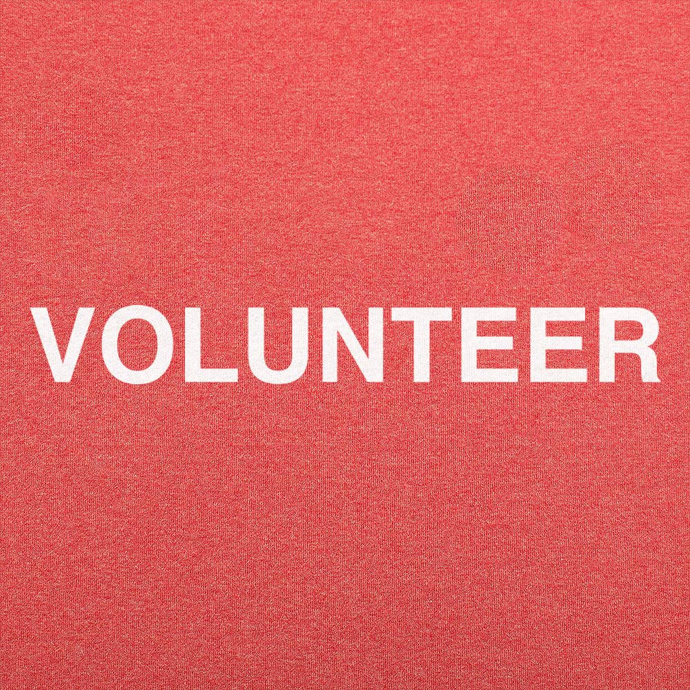 6DS - Vendita all'ingrosso Maglietta serigrafata - Uomo - T-shirt da uomo Volunteer (2 lati)1