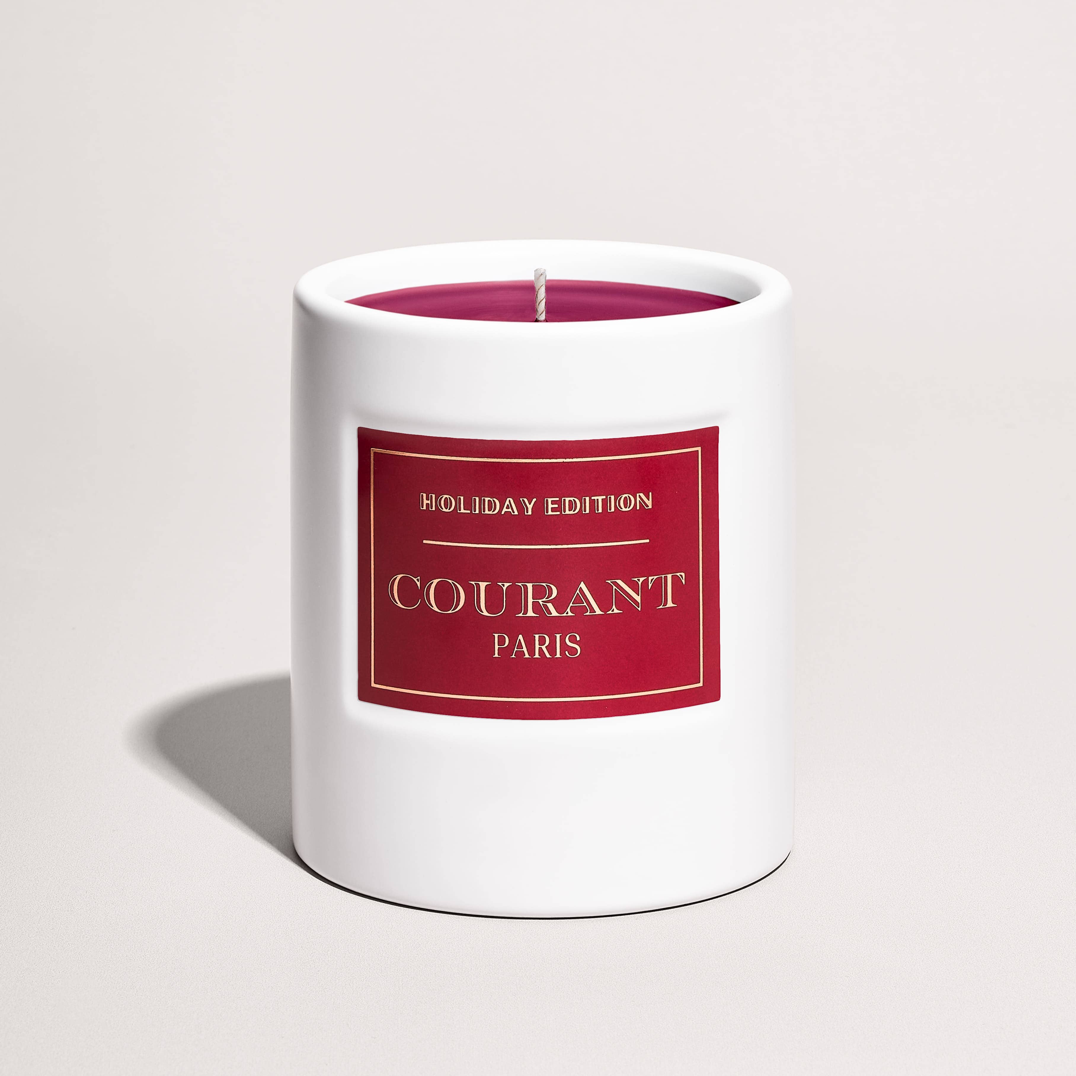 Sas Laurel Home - Courant Paris - Wholesale Jar/Filled Candle - HOLIDAY EDITION - Scented Candle0
