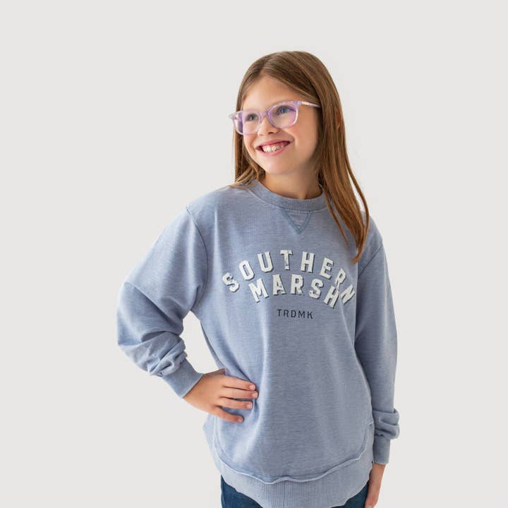 Moletom juvenil SEAWASH™ Rally com fundo redondo por atacado de Southern Marsh