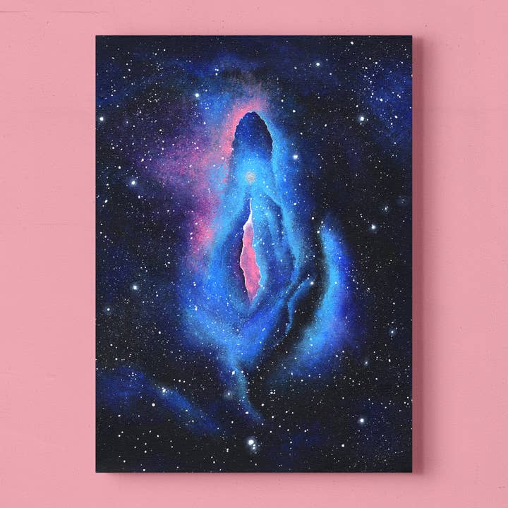 Impression d'art Galaxy Vulva pour la vente par Deb Almond Art