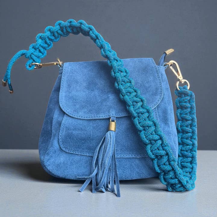 Pixie Suede Bag for wholesale by Crystalinx