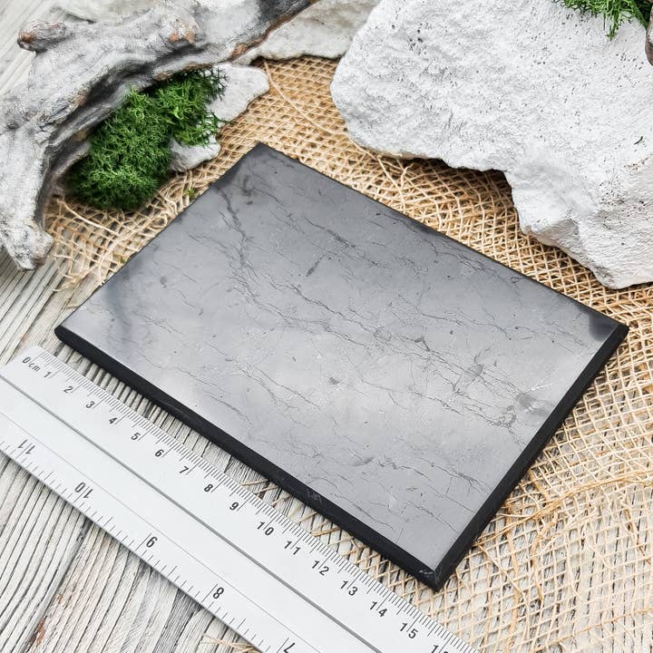 Schungit-Welt - Wholesale Cutting Board - shungite plate polished