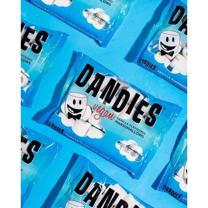 Goodness Goodies – wholesale Marshmallow – Dandies Vegan Marshmallows Regular White & Vanilla 12 x 200g2