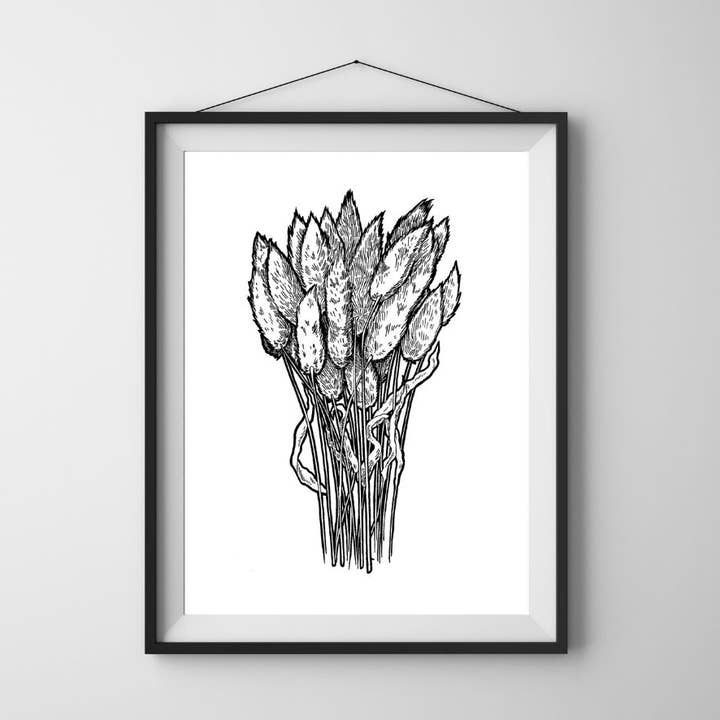 Imprimé queue de lapin pour la vente par Julie Annette Studios