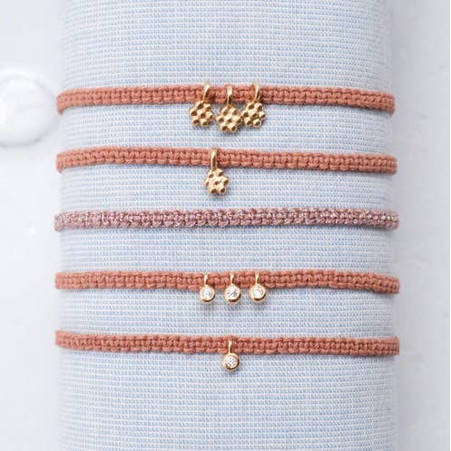 BEDST - MACRAME ARMBÅND I TRÆFARVE EFTER EGET VALG for engroshandel hos by Johanne