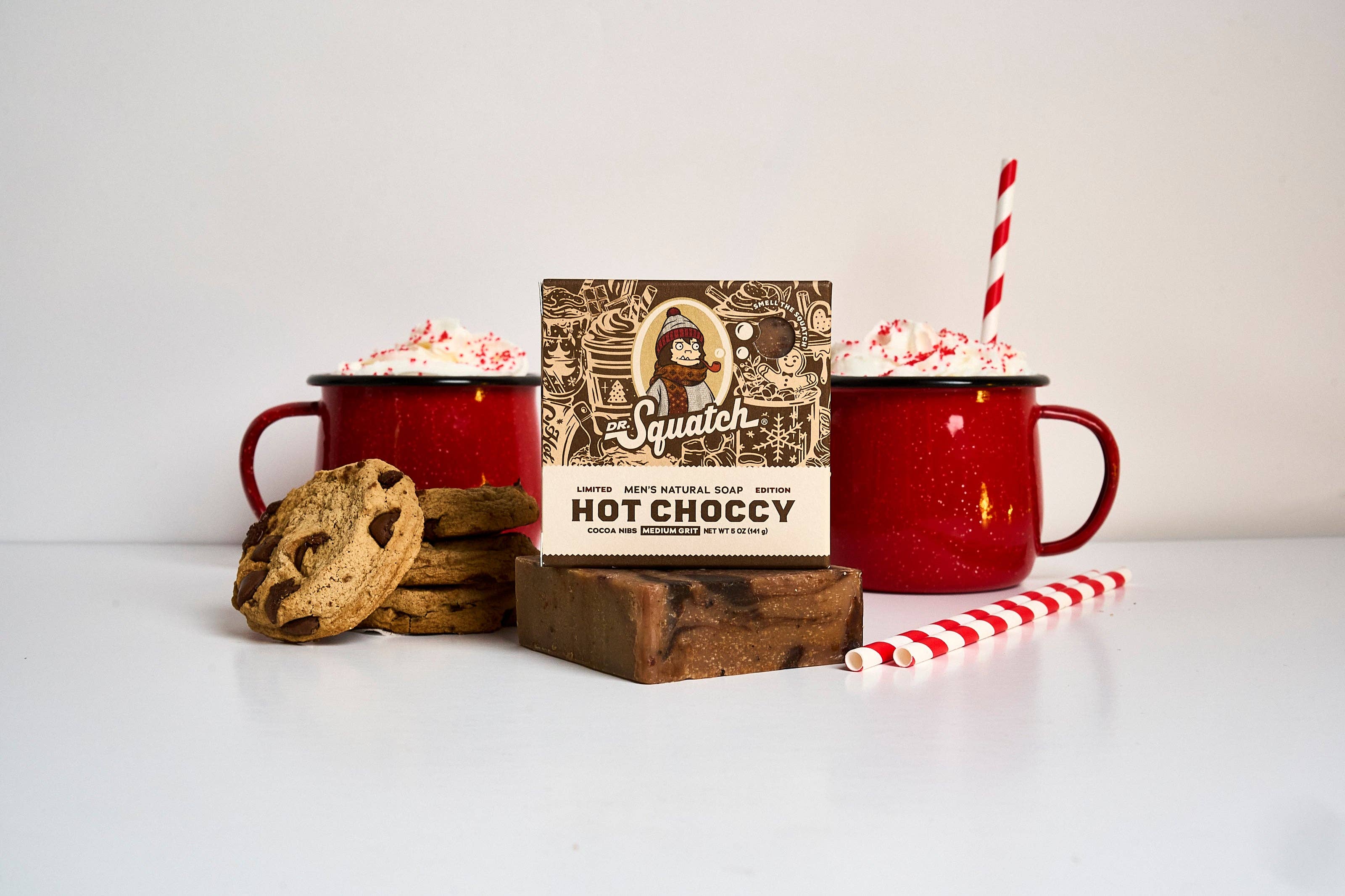 Dr. Squatch - Wholesale Bar Soap - Hot Choccy Bar Soap - 6 Units2