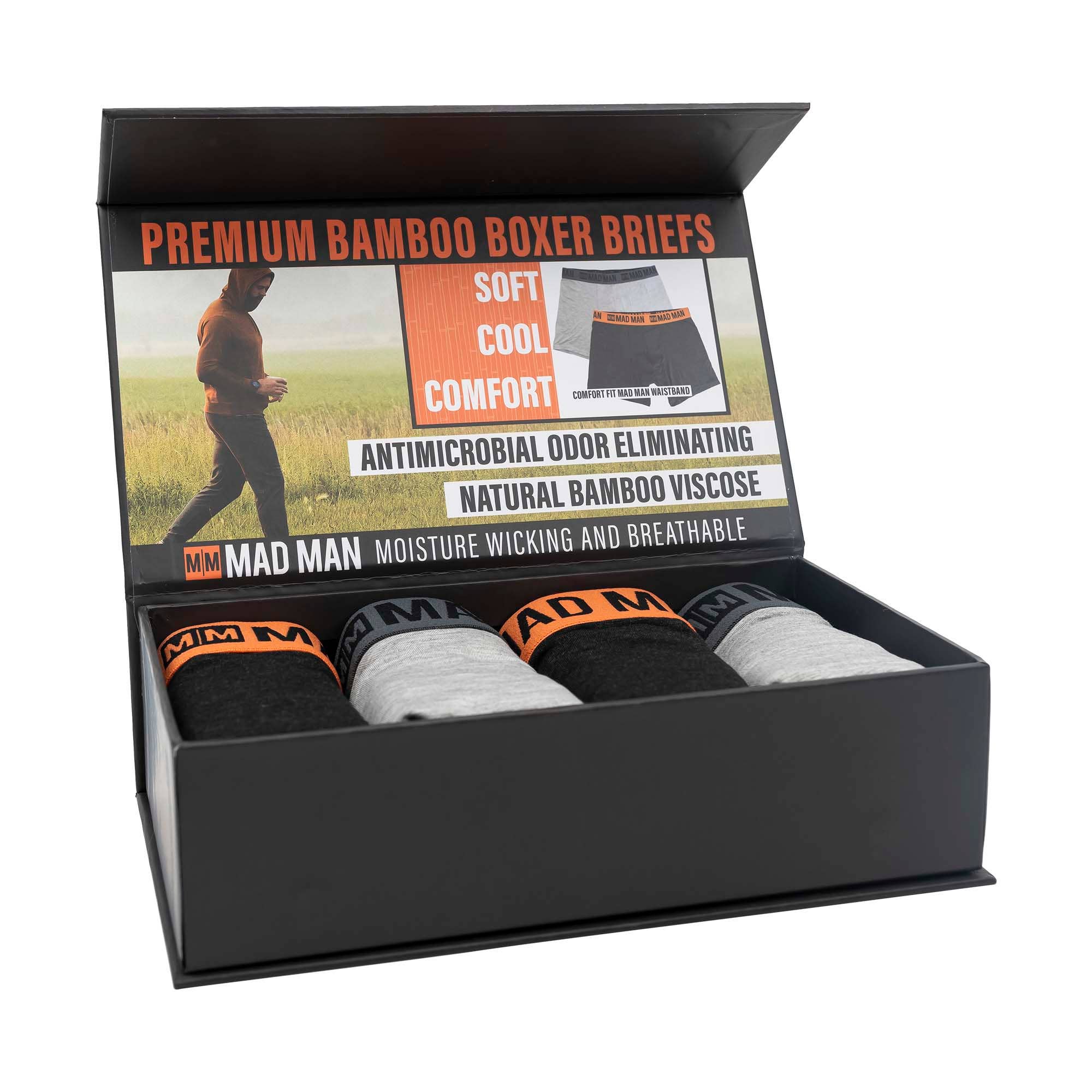 Mad Man - Vente Sous-vêtements – homme - Boxers en bambou3