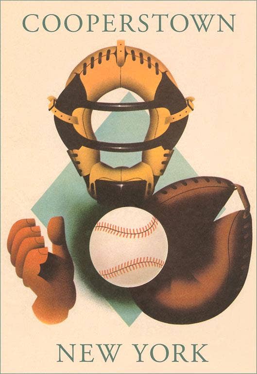 Found Image Press - Wholesale Sticker - Sticker NS-917 Phantom Catcher, Cooperstown0