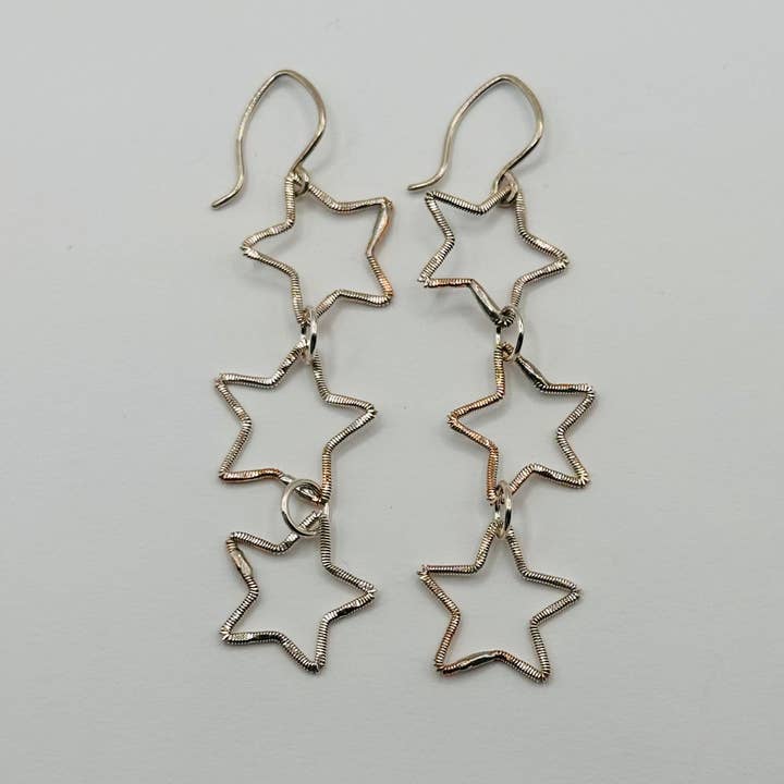 Triple Stars for wholesale by Middle Sister Designs
