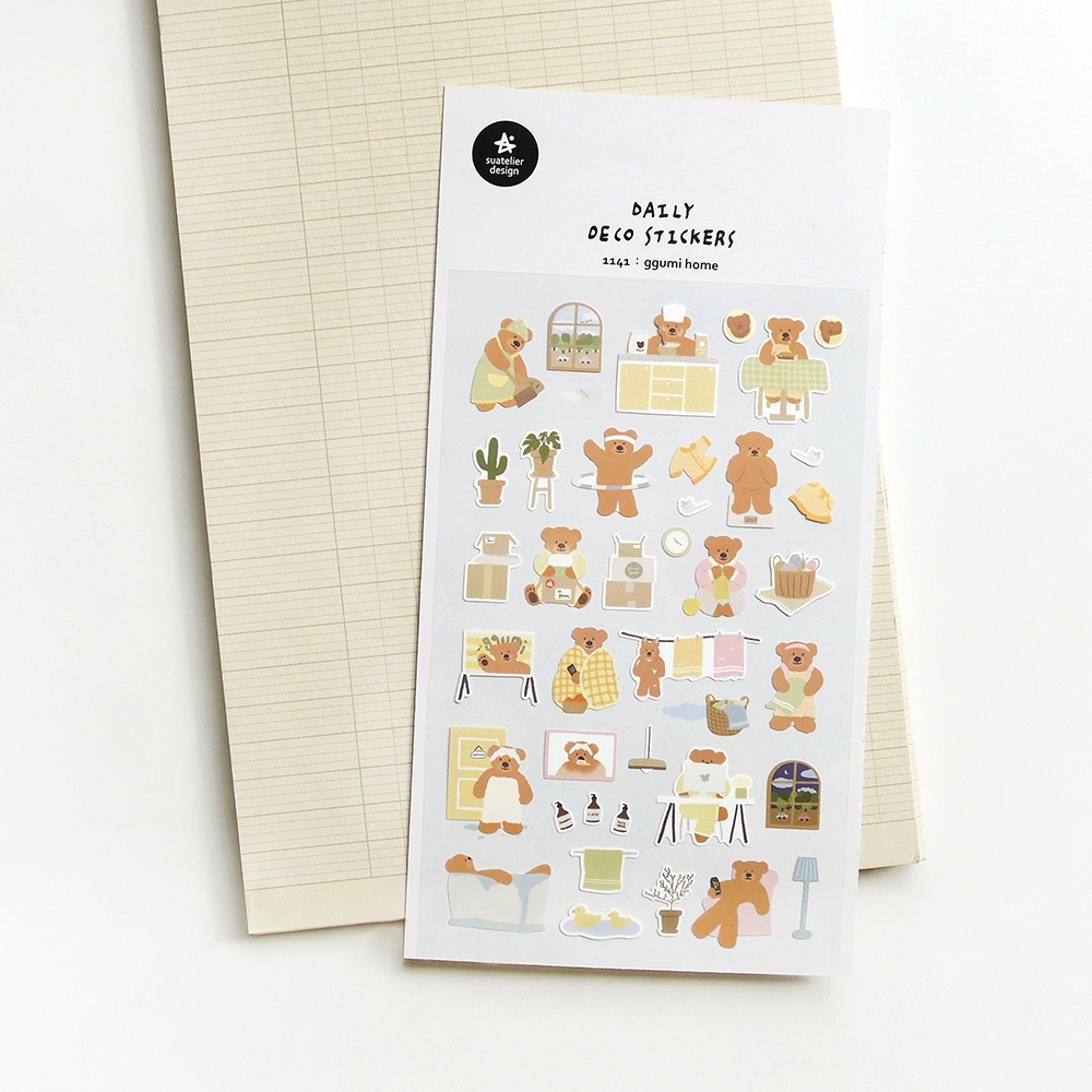 Suatelier Daily Deco Sticker - Ggumi Home