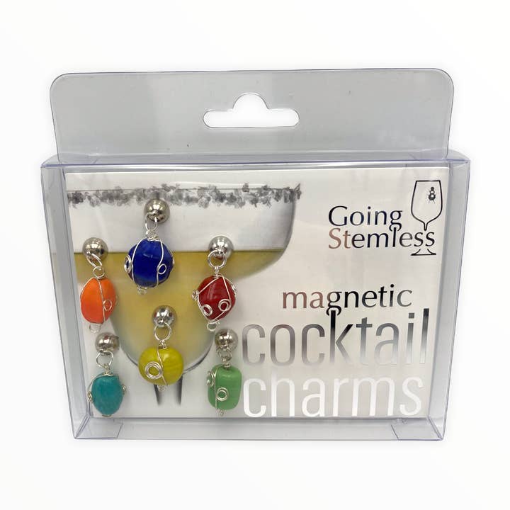 Going Stemless Magnetic Cocktail Charms - Wholesale Wine Charm - Pier 94 Opaques Collection3
