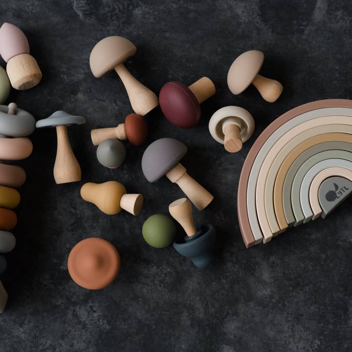 Lytl Store - Wholesale Wood Toy - Kids - Mushroom Toy | Wood & Silicone + Imaginative + Montessori9