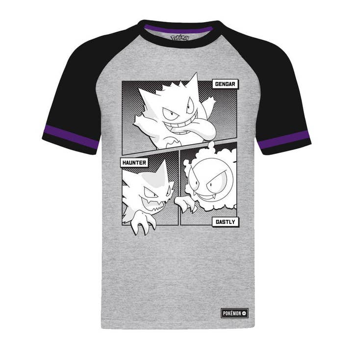 POKÉMON OMBRA - T-SHIRT RAGLAN per la vendita all'ingrosso da parte di Heroes Inc. Europe B.V.