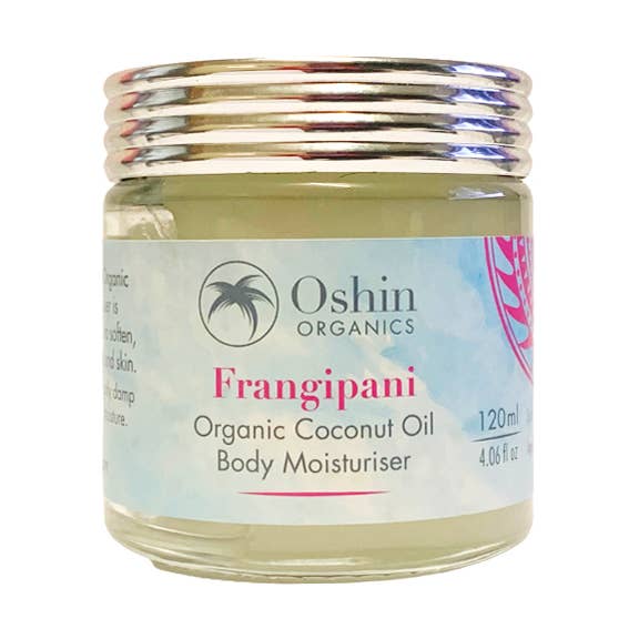 Frangipani Body Moisturiser för wholesale av Oshin Organics