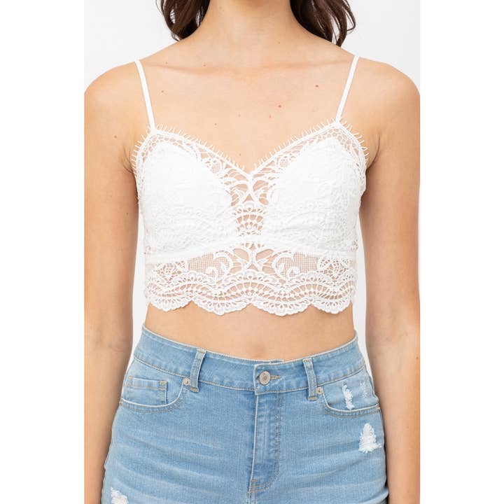 Vävd Enfärgad Bralette för wholesale av Apolline