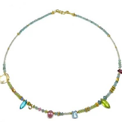 Indira necklace for wholesale by Les Hippies