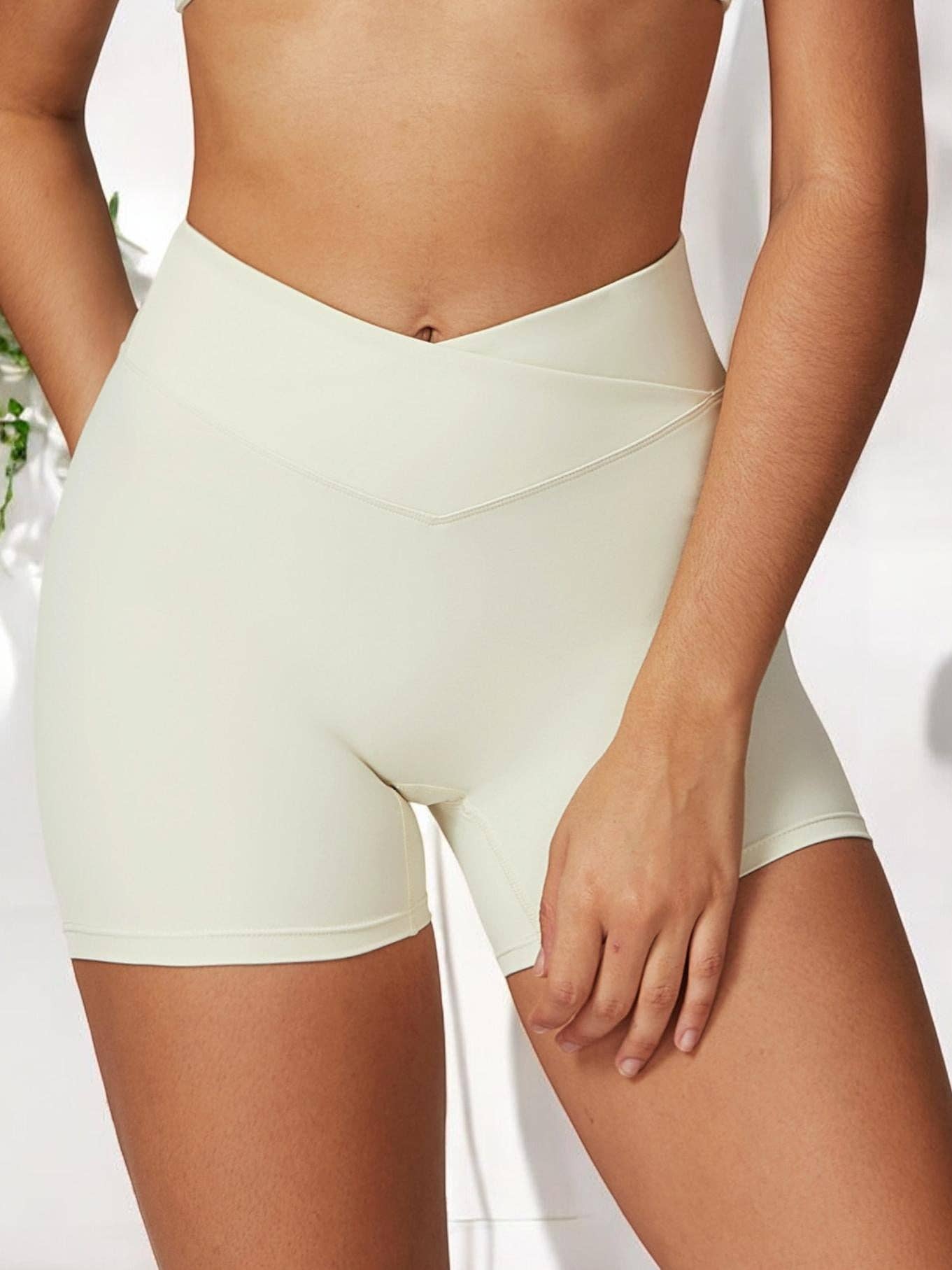 Active by Anna-Kaci - Vendita all'ingrosso Pantaloncini sportivi - Donna - Shorts sportivi modellanti senza cuciture a vita alta6