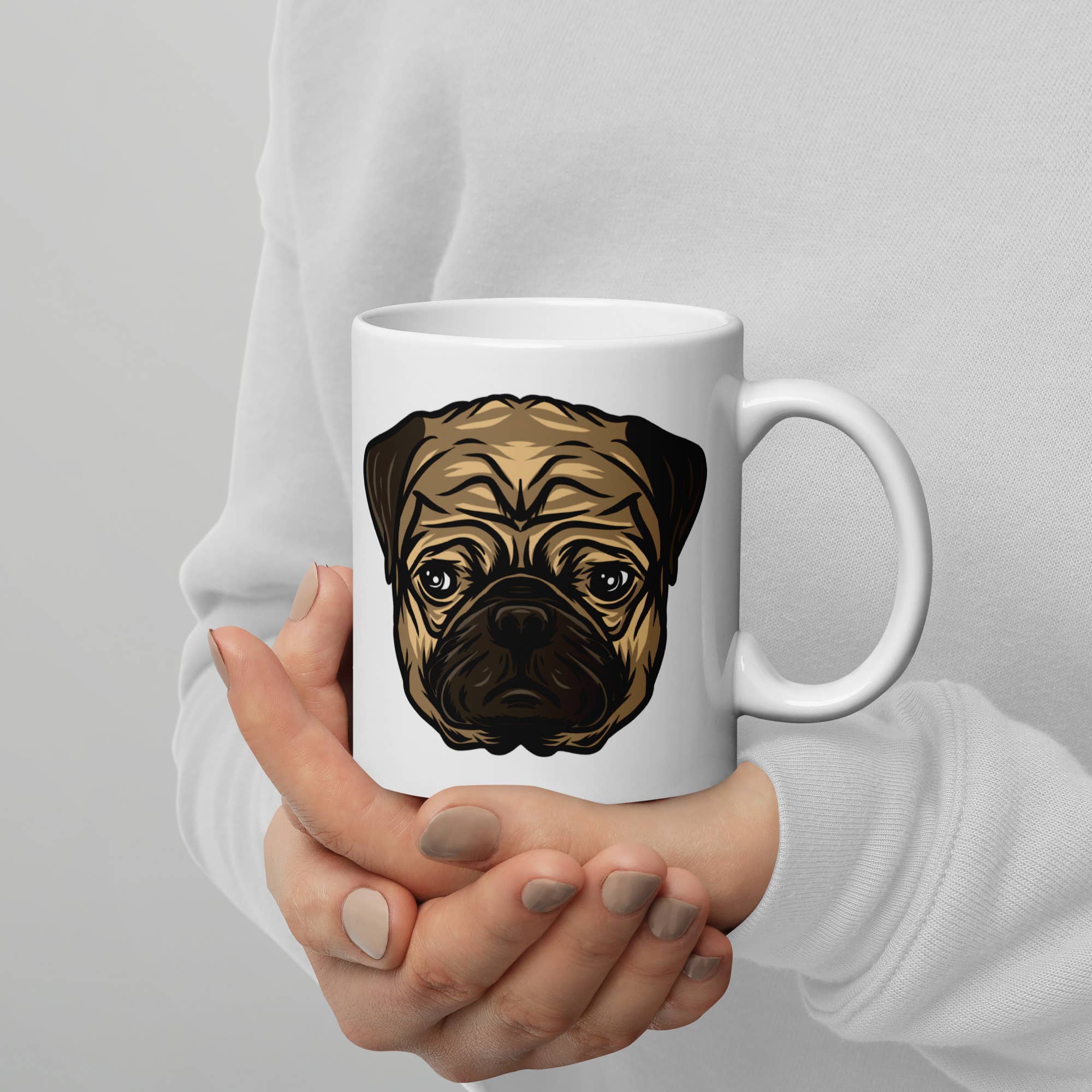 Club No-Kill 2027 Coffee Mugs - Wholesale Coffee Mug - Vinny the Pug Coffee Mugs                                 11