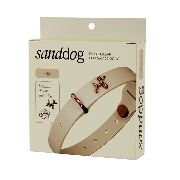 SANDDOG - Wholesale Pet Collar - Dog - SANDDOG DOG COLLAR - BEIGE & BALLOON3