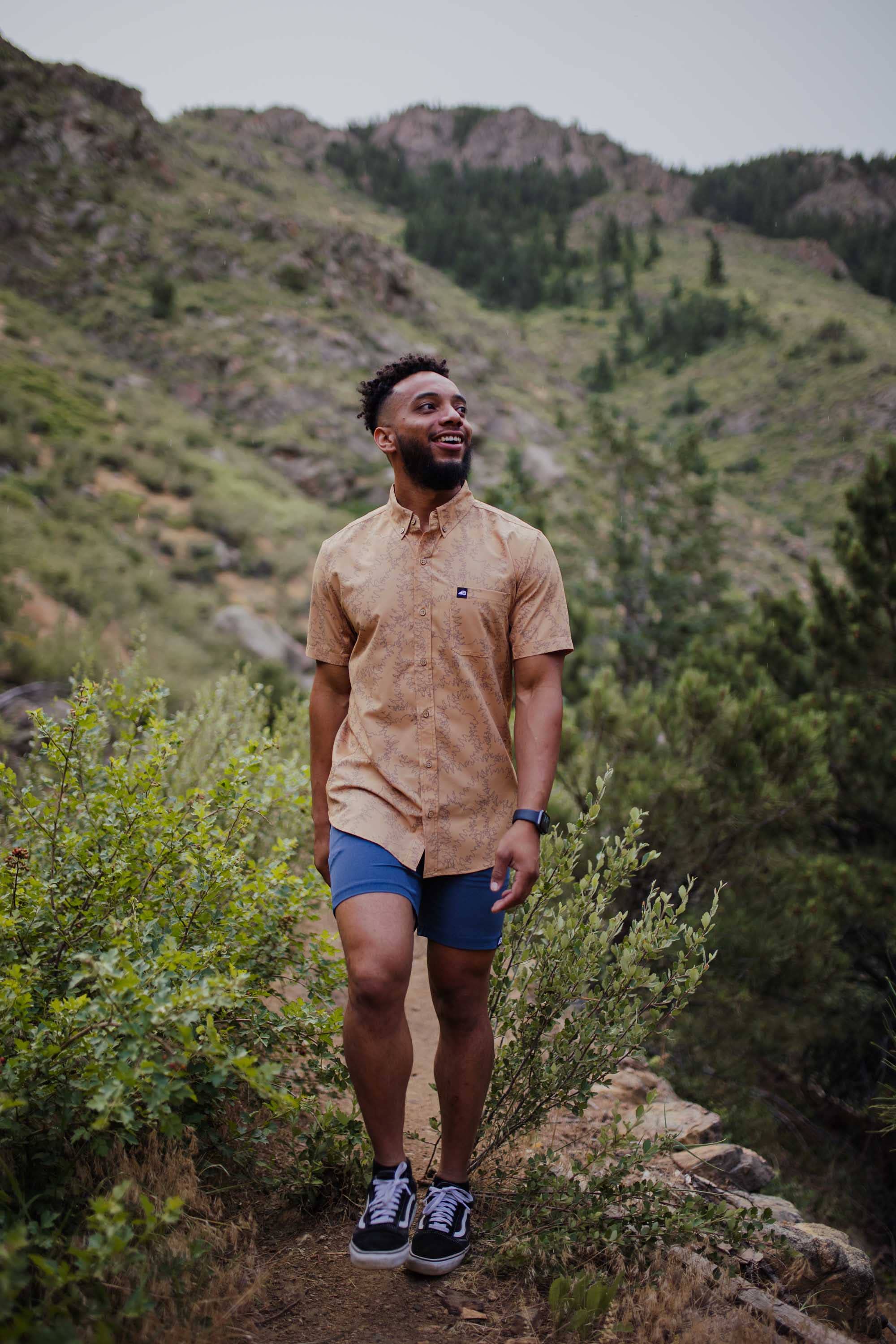 Belong Designs - Wholesale Button Down Shirt - Men's - Men's Vista Stretch Button Down35