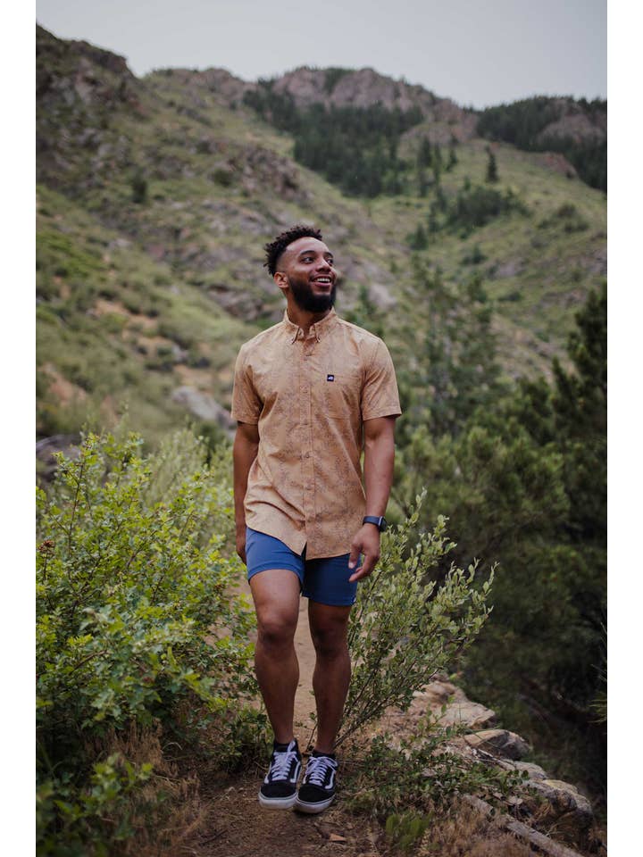 Belong Designs - Wholesale Button Down Shirt - Men's - Men's Vista Stretch Button Down35