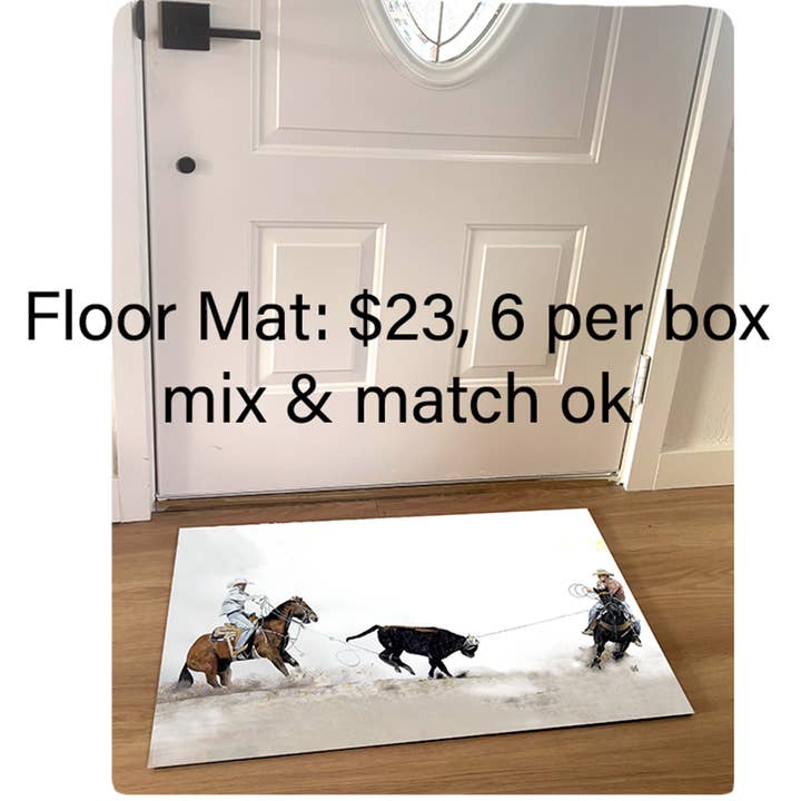 DOLLY ESTELLE - Wholesale Door Mat - Welcome Floor Mat 18x30 - Mix & Match 1