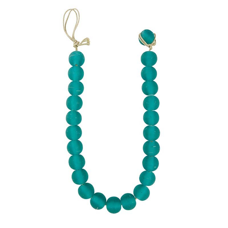 47th & Main (Creative Brands) - Vente Décorations de table - Perles décoratives - Verre bleu sarcelle1