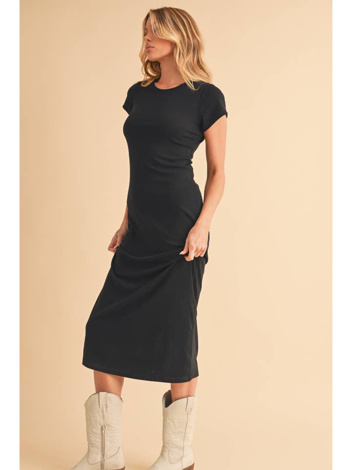 AEMI + CO - Wholesale Dress - Women's - 4220FN Chesy Slim Midi Dress