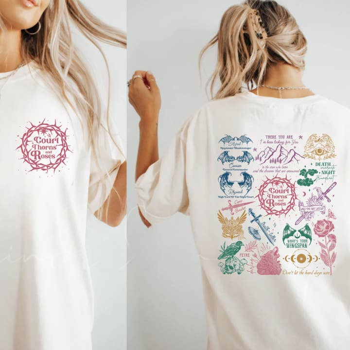 ACOTAR GRAPHIC TEE and other Purchase Wholesale team bride t shirts. Free Returns & Net 60 Terms on Faire trending on Faire.