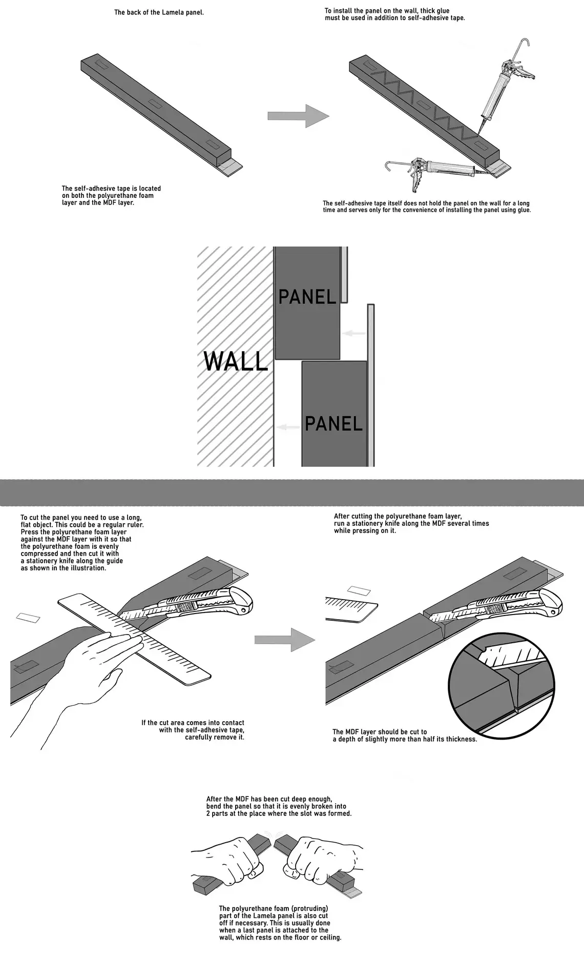ATB-Sound sp. z o. o. - Wholesale Wall Accent - Lamela-5 Acoustic Slat Wood Panels 2" | Wooden Wall Decor7