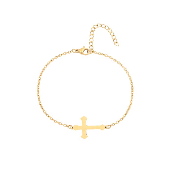 Reese Cross Bracelet for wholesale by MOOD