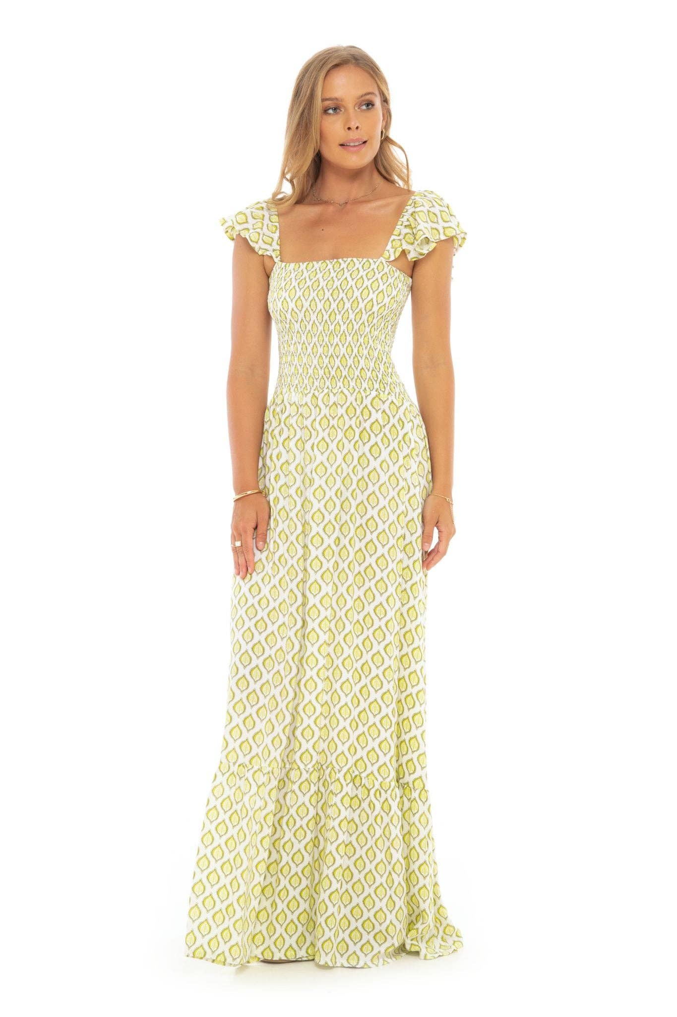 Skemo – Großhandel Kleid – Damen – Langes Jaipur Cutie Kleid0