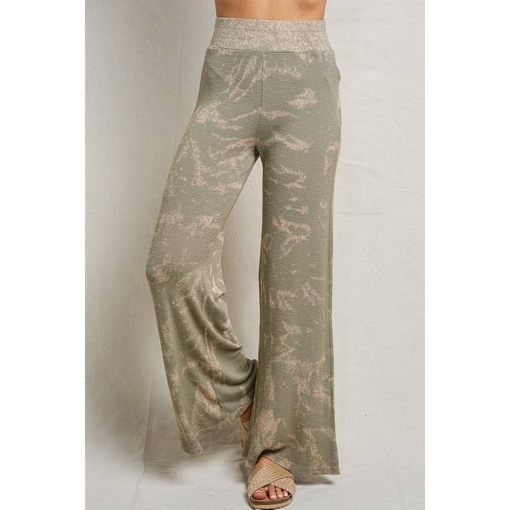 DISCHARGE TIE DYE PANTS for wholesale by lalamia