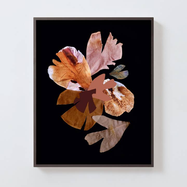 Blooms No. 6 - Lámina de arte floral abstracto para venta al por mayor de Dana McClure Studio