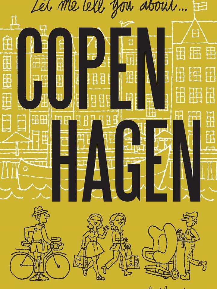 Plan de la ville de Copenhague : Laissez-moi vous parler de Copenhague pour la vente par Herb Lester Associates