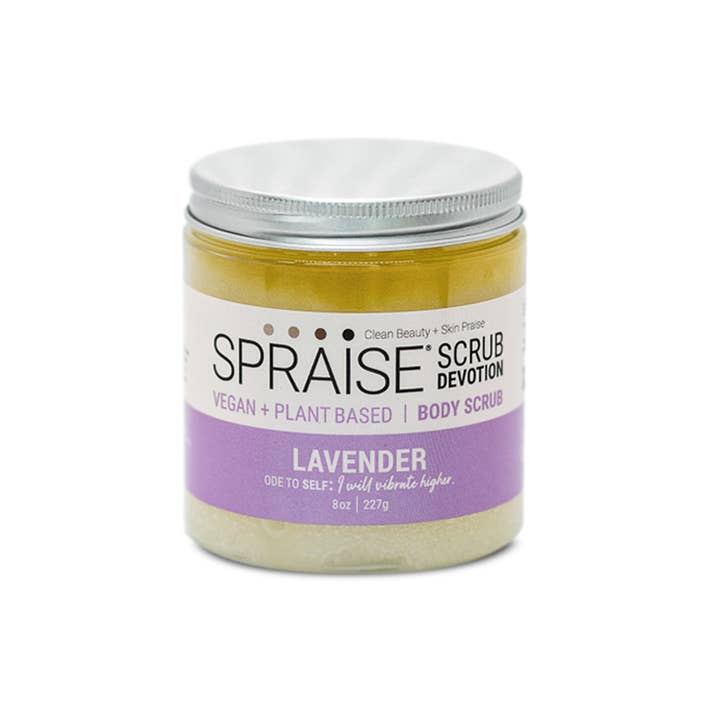 8 oz Lavender Scrub Devotion for wholesale by SPRAISE