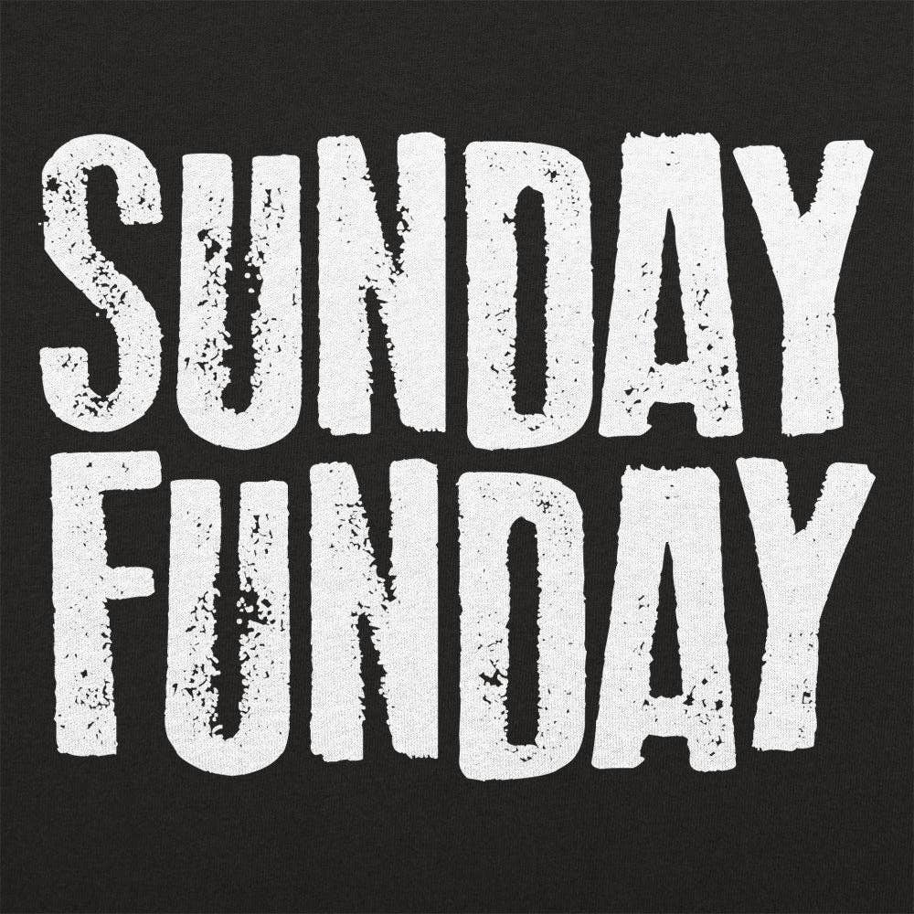 6DS - Wholesale T-shirt met print - Heren - Sunday Funday T-shirt voor heren7